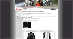 Desktop Screenshot of kawasaki-shop.ch