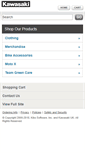 Mobile Screenshot of kawasaki-shop.co.uk
